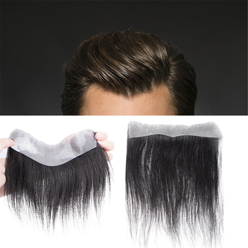Men's Hairline Toupee 100 Human Hair