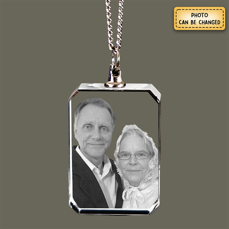 Transparent Photo Custom Necklace