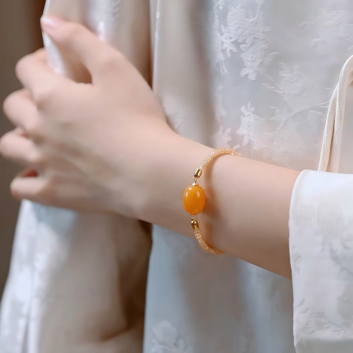 Harvest - Natural Amber Bracelet