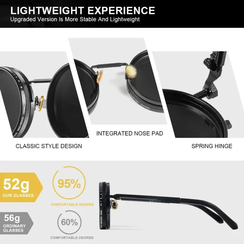 Cyberpunk Adjustable Sunglasses