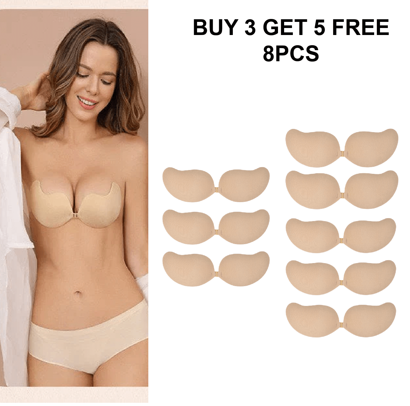 Deegnx - Push-Up Strapless（Buy 1 get 1 free🔥）