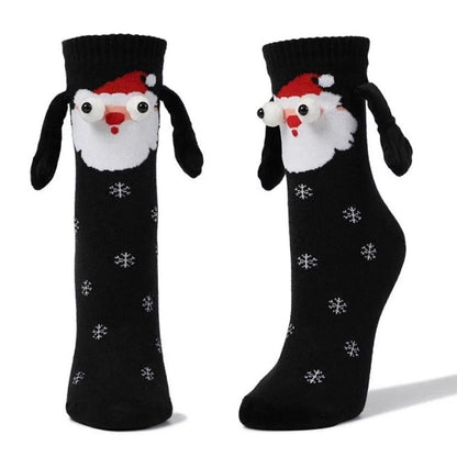 Cute Christmas socks with magnets