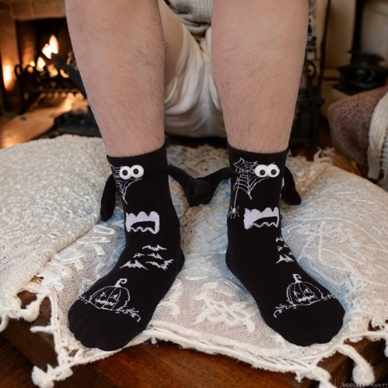 Cute Christmas socks with magnets