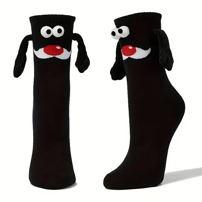 Cute Christmas socks with magnets