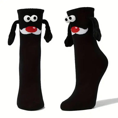 Cute Christmas socks with magnets