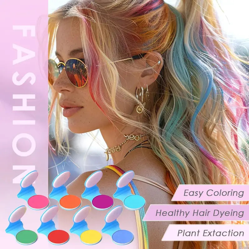 Temporary Halloween Hair Coloring Powder