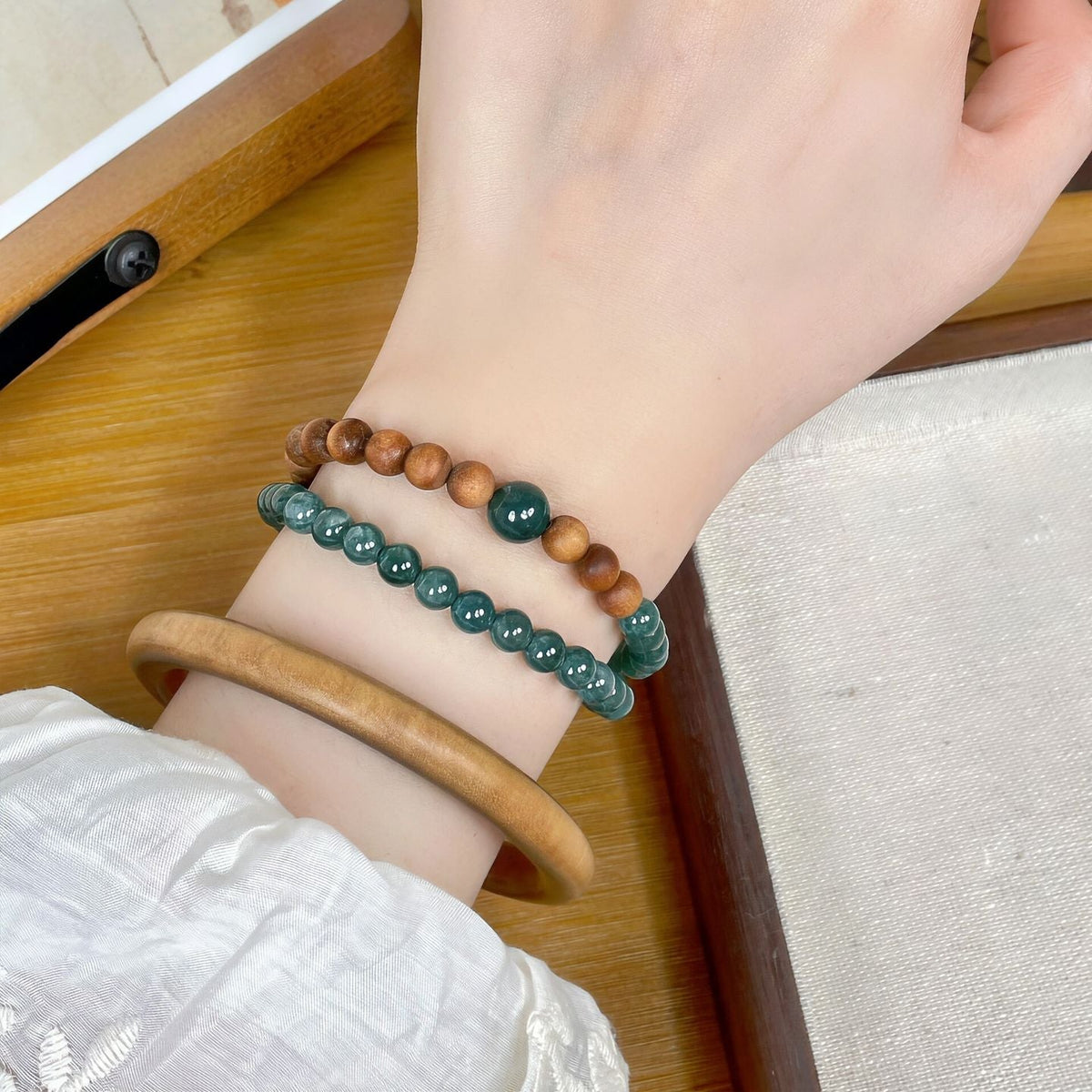 Protection – Natural Jade Bracelet