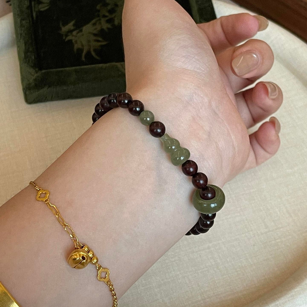 Lucky Gourd – Agarwood Bracelet