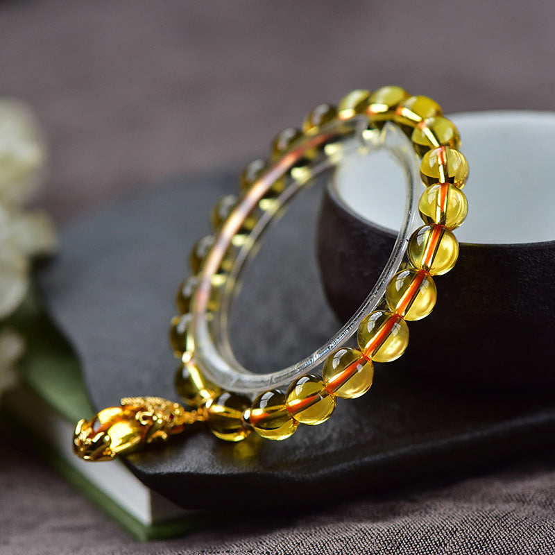 The Financial Security  ? Citrine Bracelet