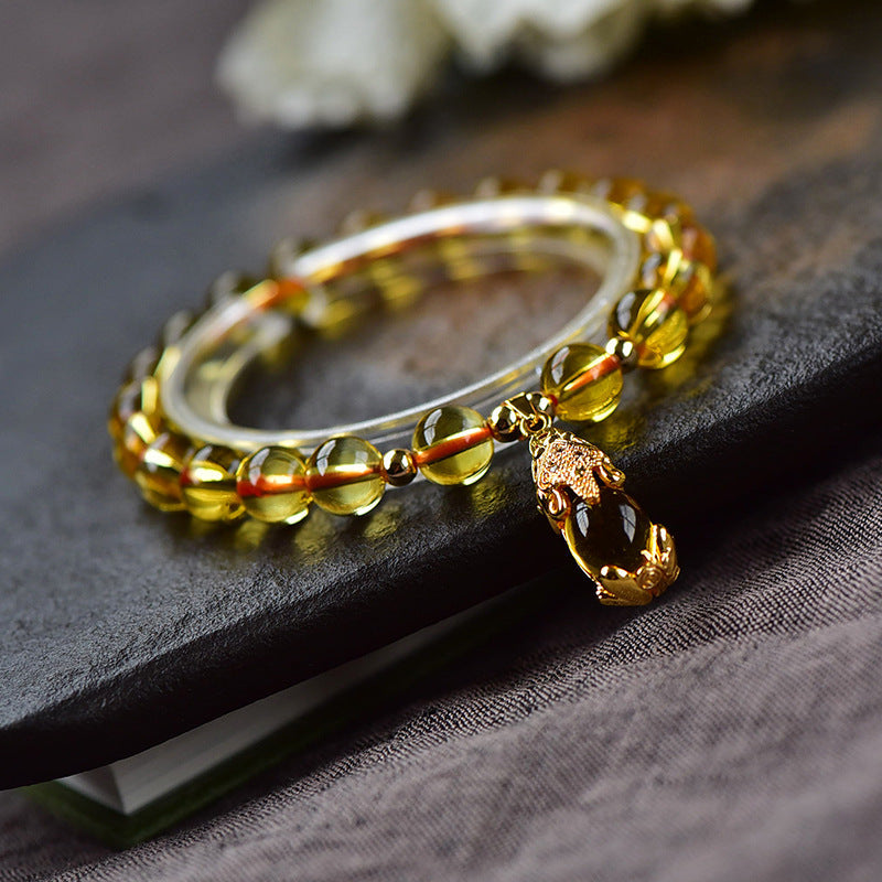 The Financial Security  ? Citrine Bracelet