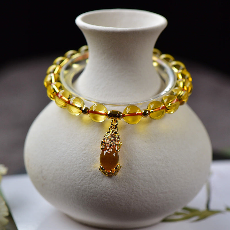 The Financial Security  ? Citrine Bracelet