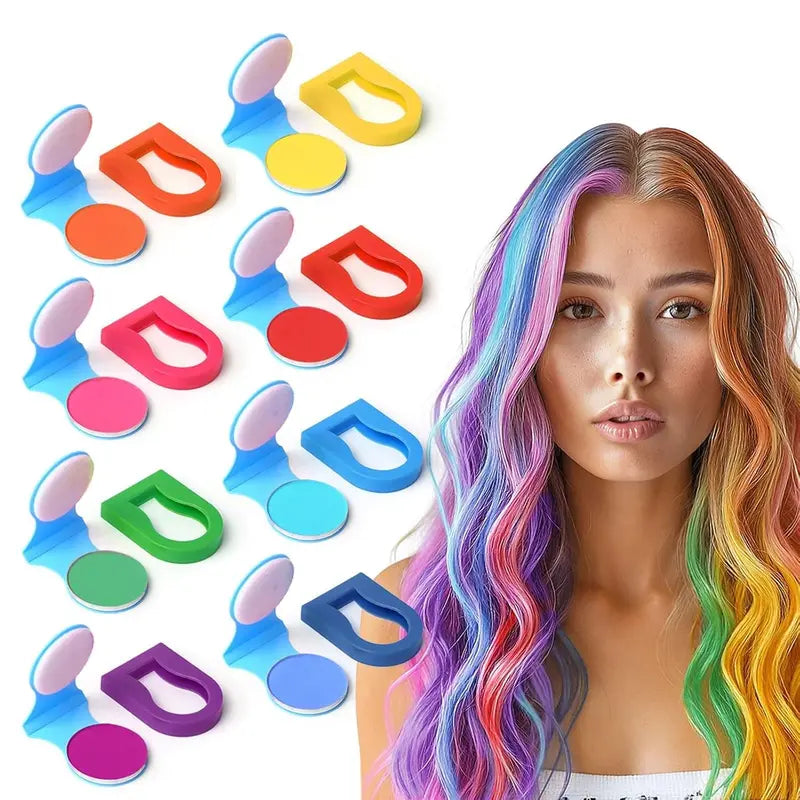 Temporary Halloween Hair Coloring Powder