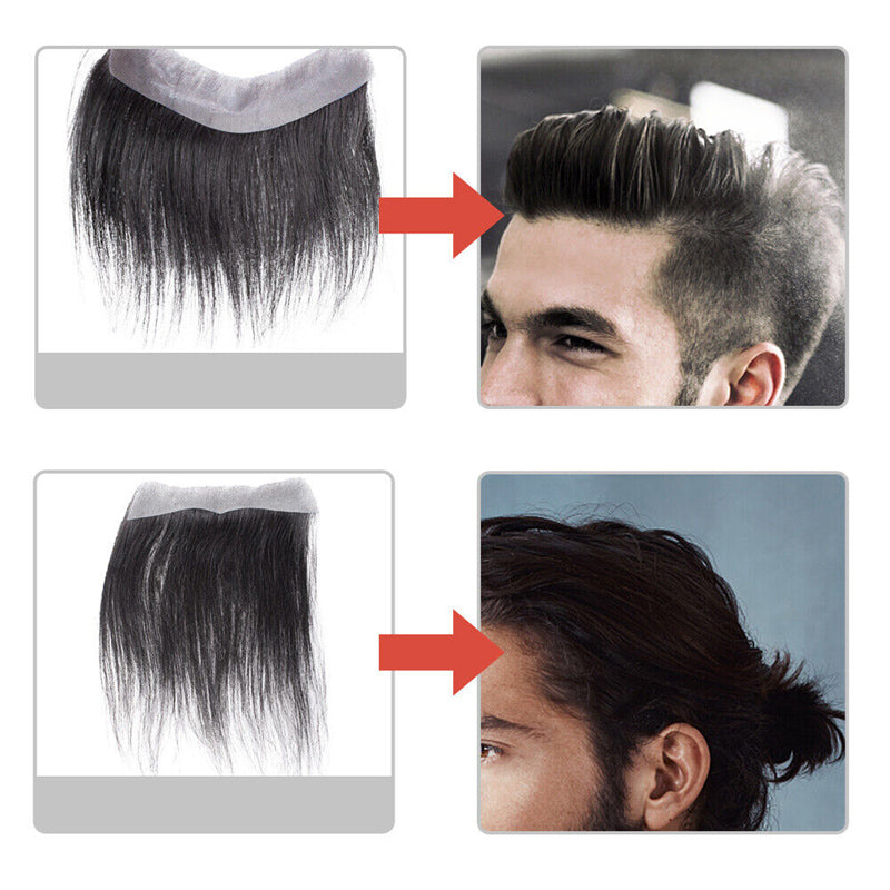 Men's Hairline Toupee 100 Human Hair