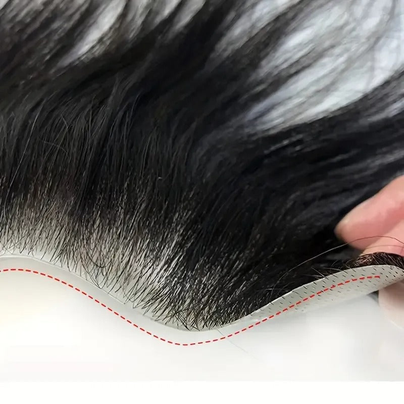 Men's Hairline Toupee 100 Human Hair