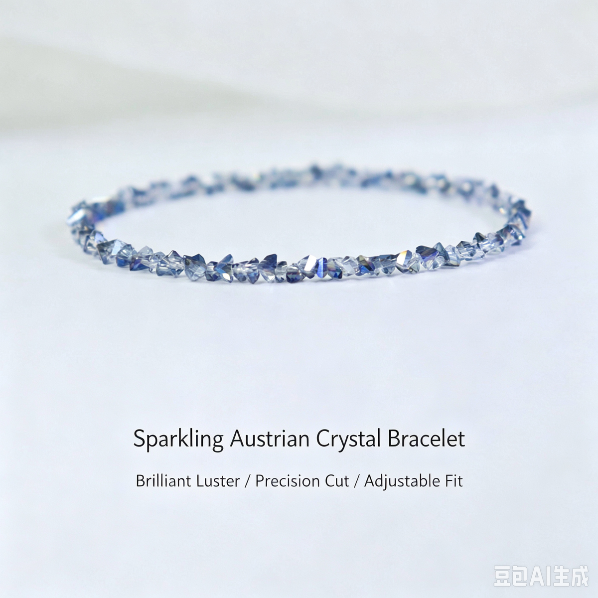 Austrian blue crystal bracelet