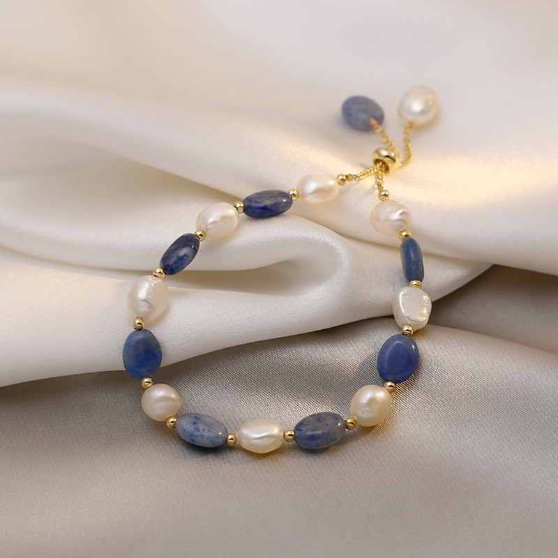 Aventurine Freshwater Pearl Bracelet