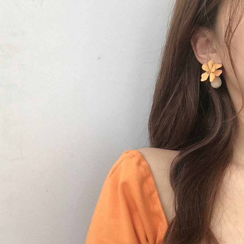 Petals ? Opal earrings