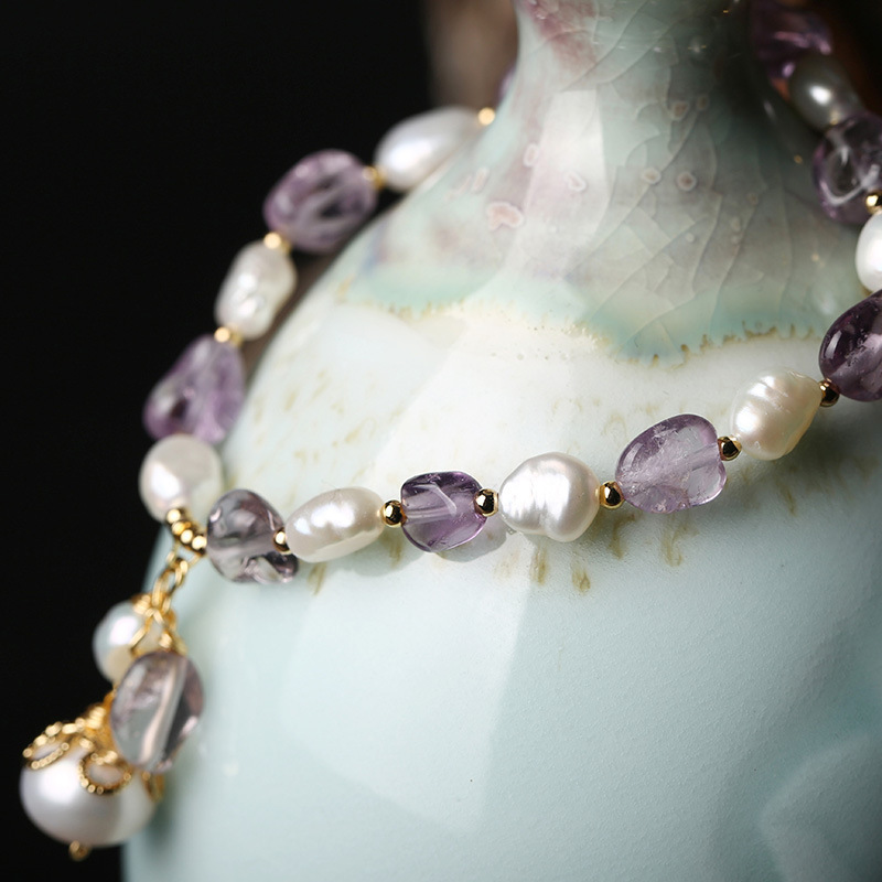 Companion ? Pearl crystal bracelet