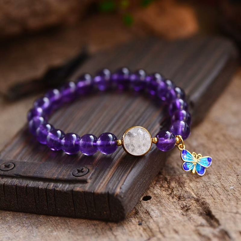 Butterfly ? Amethyst Bracelet