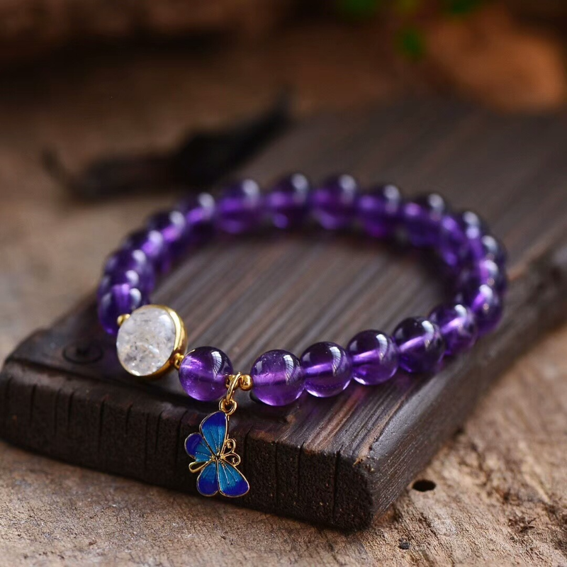Butterfly ? Amethyst Bracelet