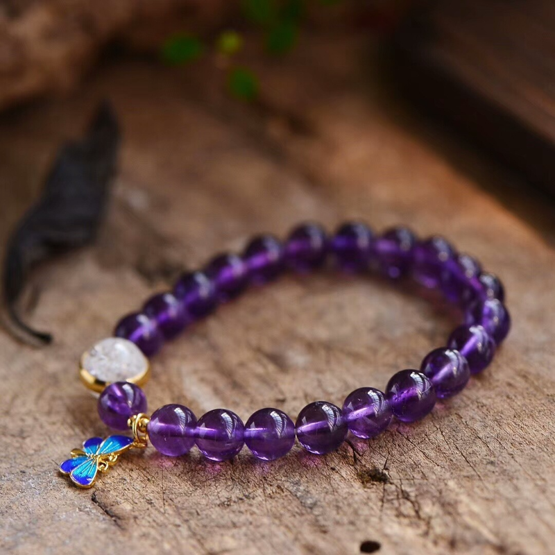 Butterfly ? Amethyst Bracelet