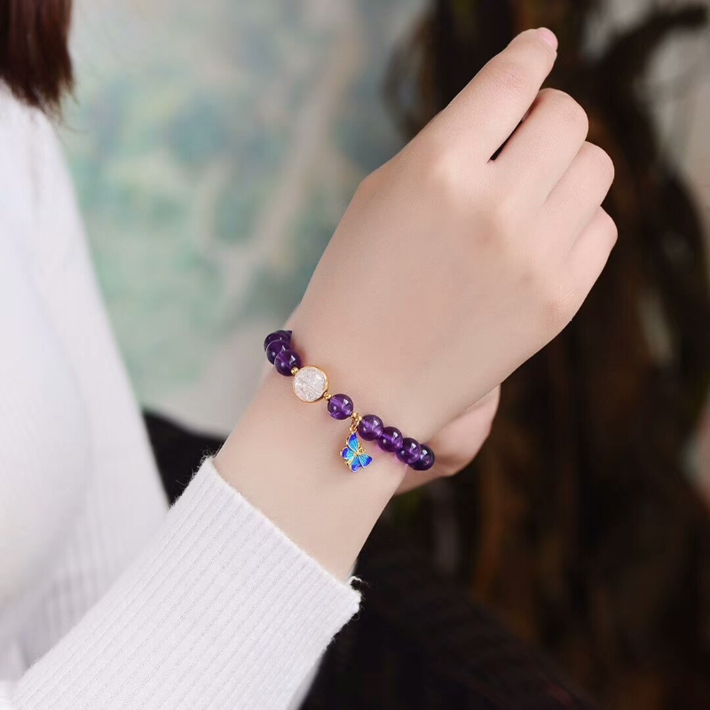 Butterfly ? Amethyst Bracelet