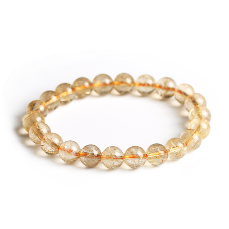 The Golden Purification ? Titanium crystal Bracelet