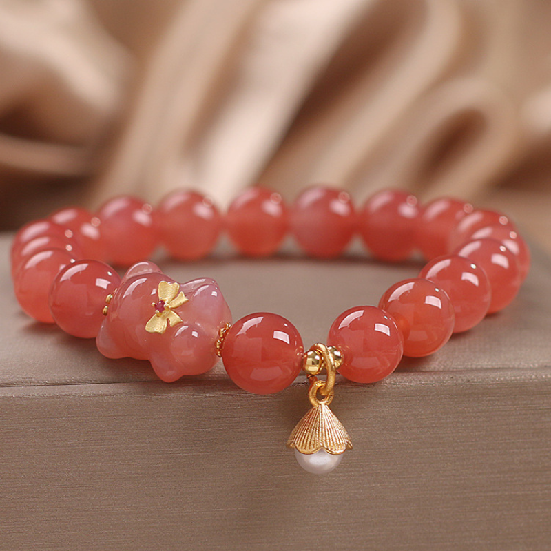 Cute Bear • Sun Stone Bracelet