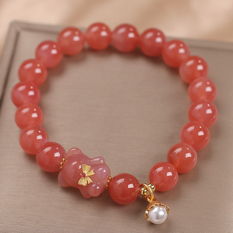 Cute Bear • Sun Stone Bracelet