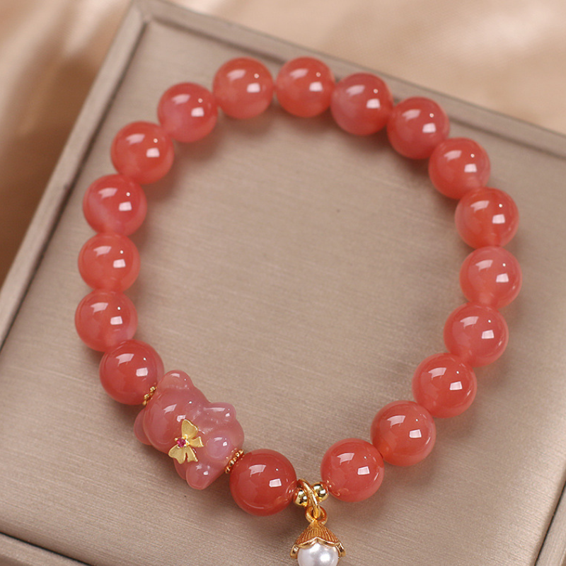 Cute Bear • Sun Stone Bracelet