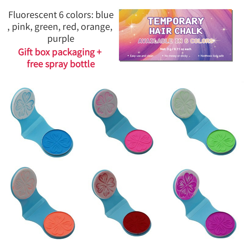 Temporary Halloween Hair Coloring Powder