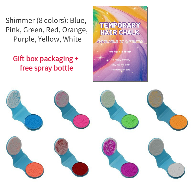 Temporary Halloween Hair Coloring Powder