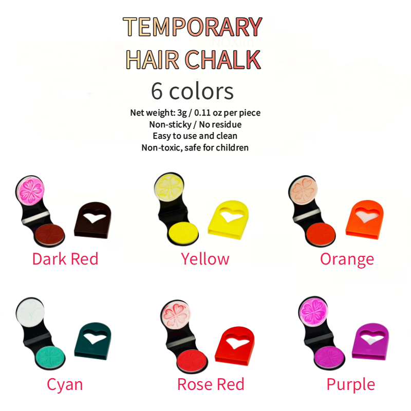 Temporary Halloween Hair Coloring Powder
