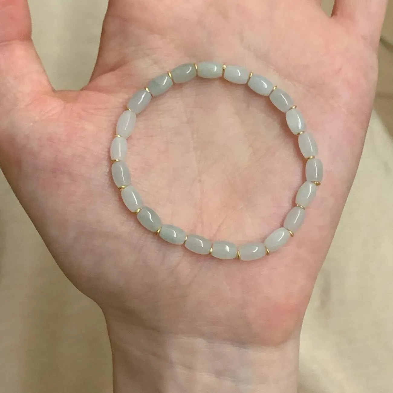 Protective Serenity-Hetian Jade Bracelet