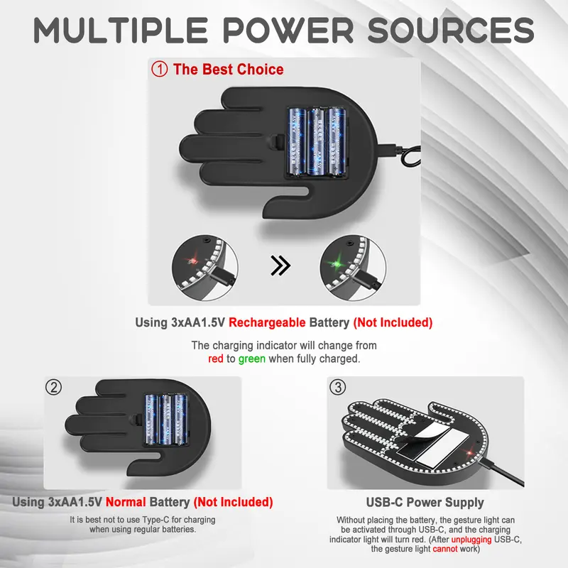 Automotive decorative gesture light