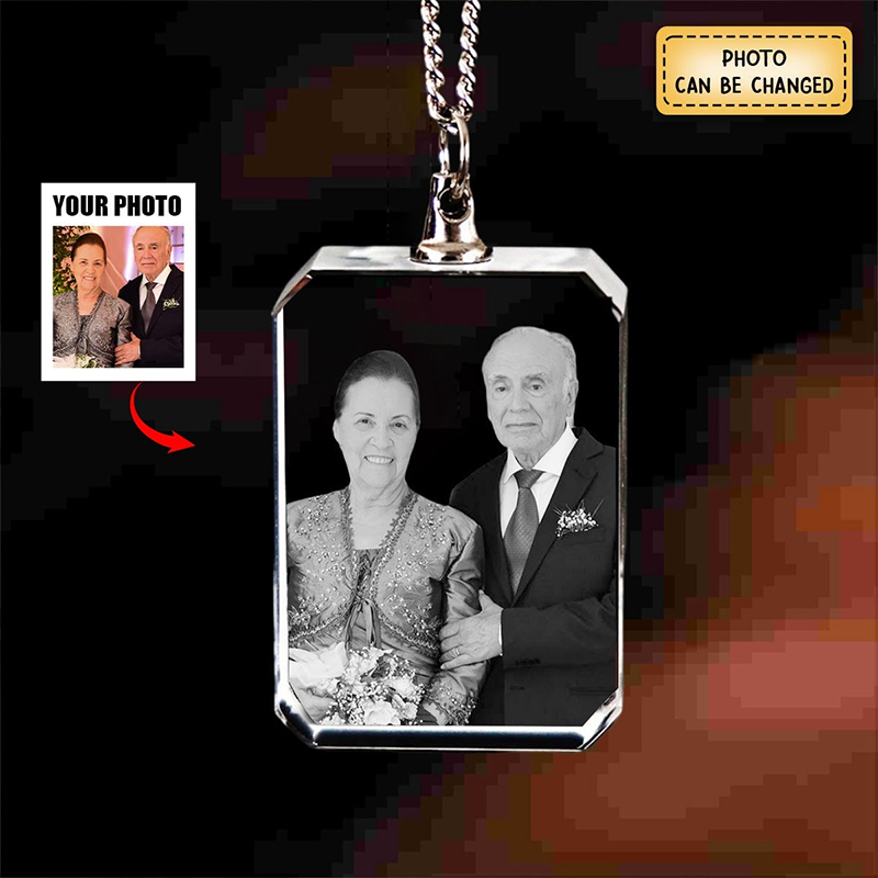 Transparent Photo Custom Necklace