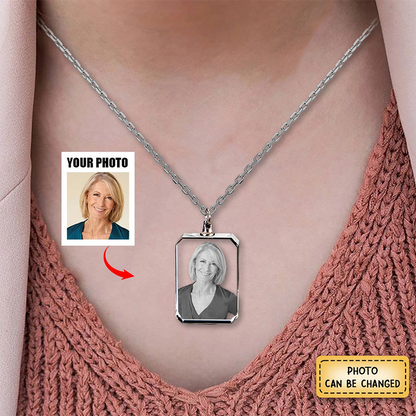 Transparent Photo Custom Necklace