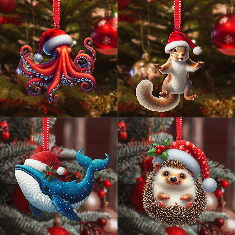 Animal Christmas Ornament