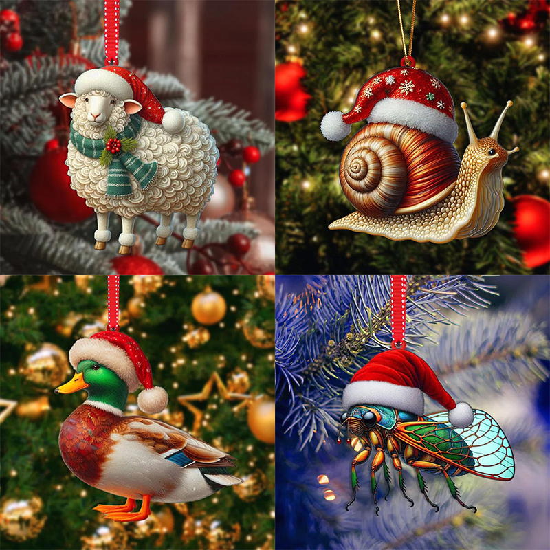 Animal Christmas Ornament