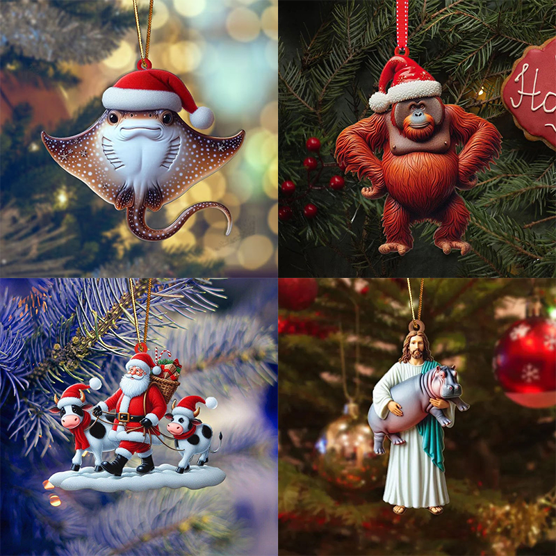Animal Christmas Ornament