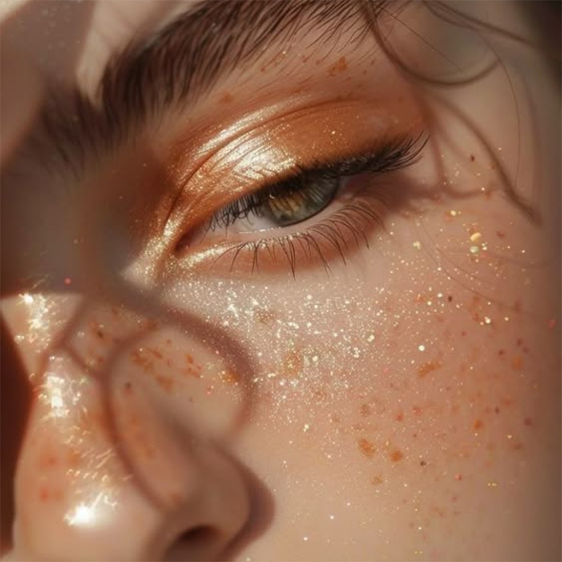 Flash spot makeup patch