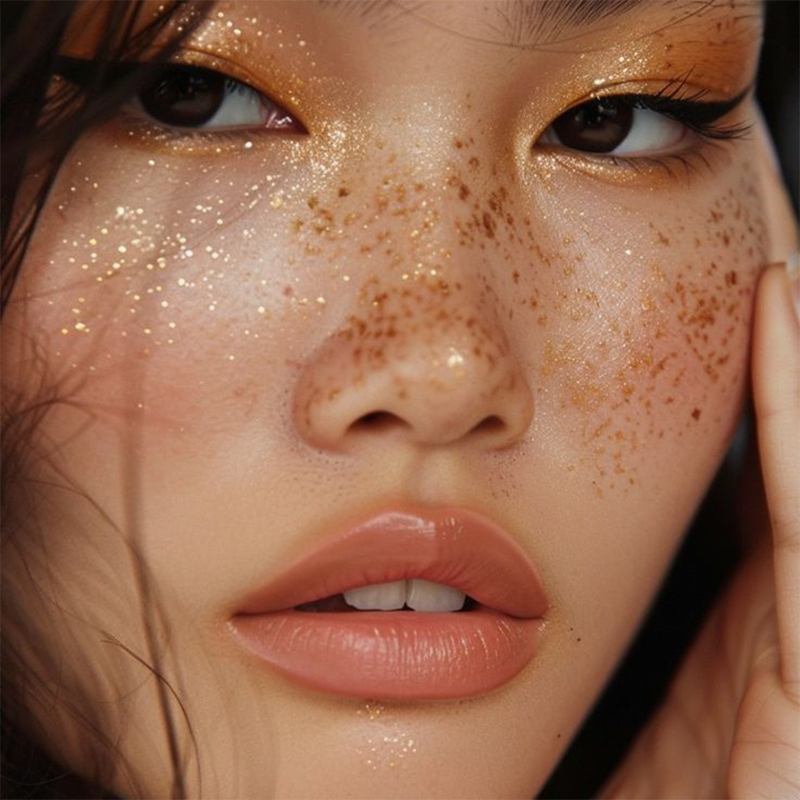 Flash spot makeup patch