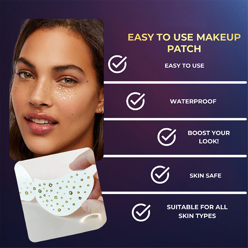 Flash spot makeup patch
