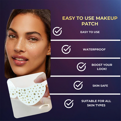 Flash spot makeup patch