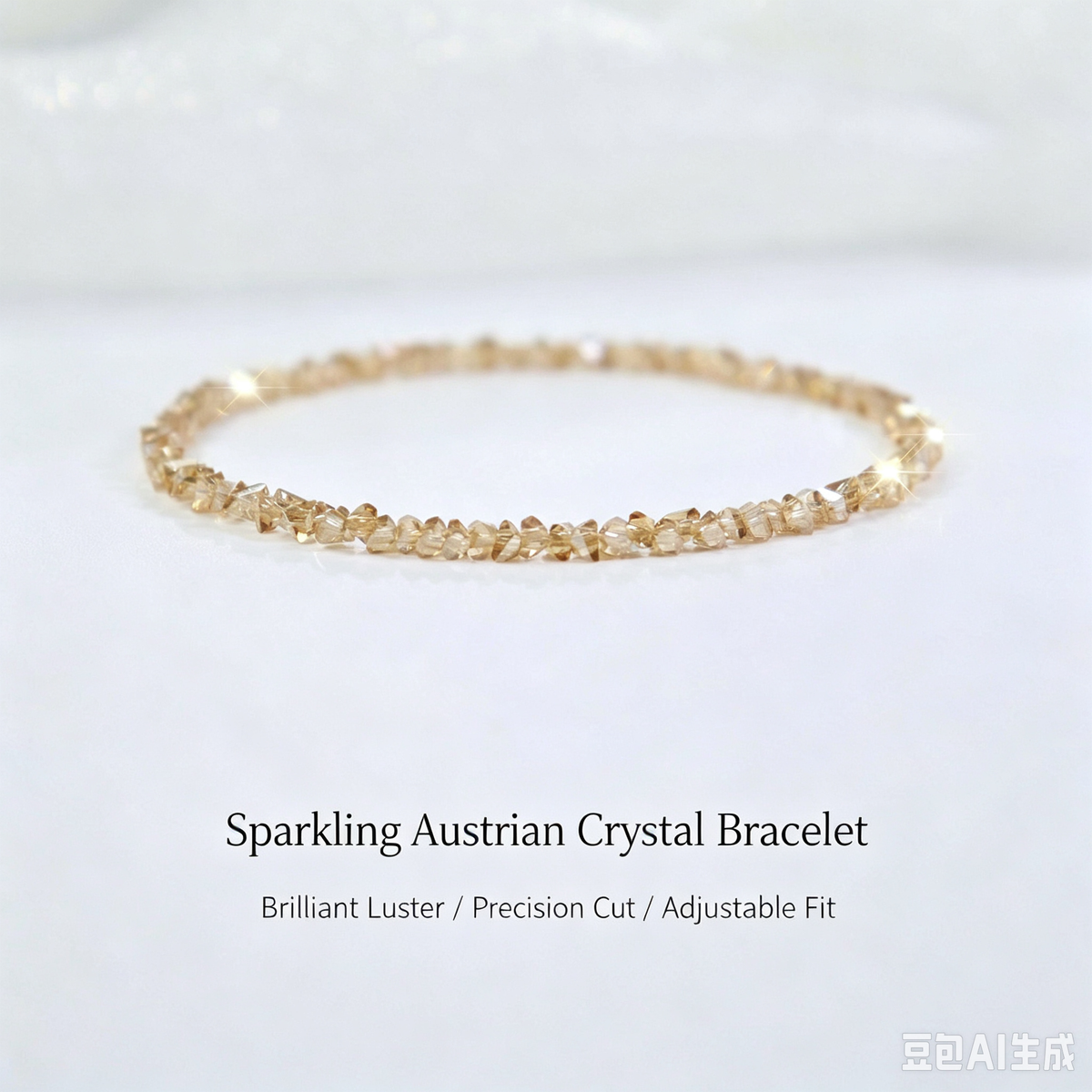 Austrian blue crystal bracelet