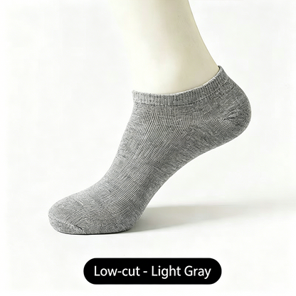 Premium pure cotton low-cut socks (10 pairs for only $15.99)