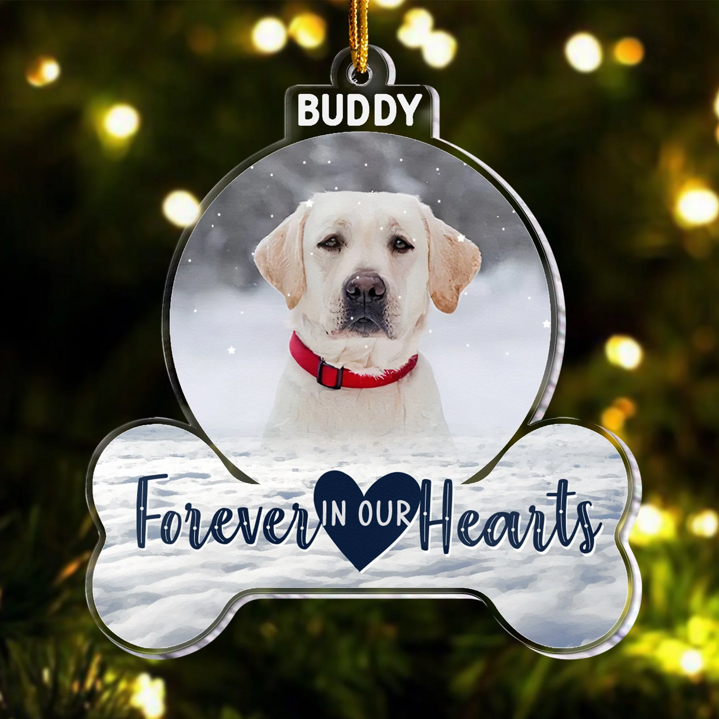 Loss Of Loved One I'm Always With You - Personalized Acrylic Photo Ornament
