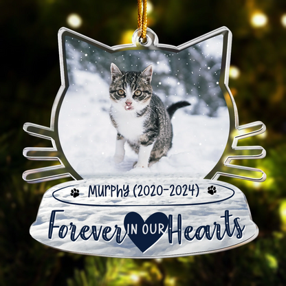 Loss Of Loved One I'm Always With You - Personalized Acrylic Photo Ornament
