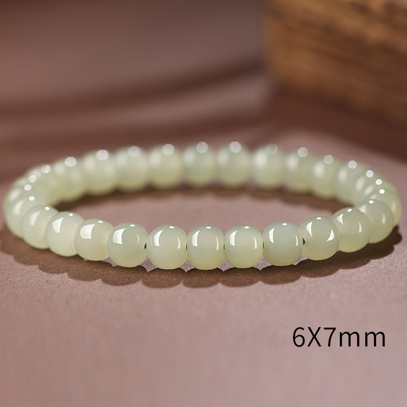 「Little Fullness」Hetian Jade Bracelet