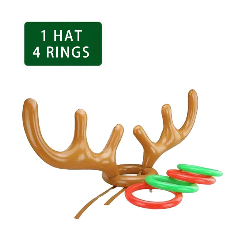 Christmas Reindeer Antler Ring Toss Game